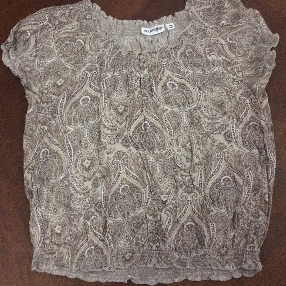 St John’s Bay Boho top.